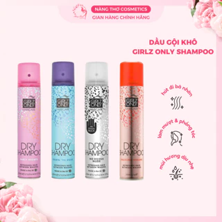 Dầu Gội Khô Girlz Only HairCare Dry Shampoo 200ml