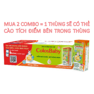 [HSD T11-2024] Combo 24 hộp sữa pha sẵn Colosbaby IQ 180ml