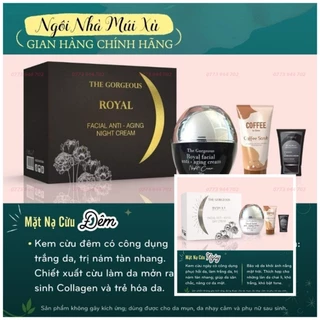 Bộ 2 hộp Kem cừu   (ngày - đêm) Múi Xù Gorgeous dưỡng ẩm chống lão hóa - nâng cơ chống nắng- trắng da