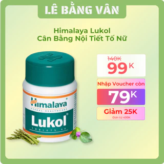 Himalaya Lukol Viên Uống Cân Bằng Nội Tiết Tố Nữ Cải Thiện Các Vấn Đề Phụ Khoa Nhập Khẩu Ấn Độ | Lê Bằng Vân