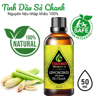 Tinh dầu Xông Phòng Sả Chanh (50ml) nguyên chất từ thiên nhiên, Nhập Khẩu 100% - Tinh Dầu Thơm Phòng