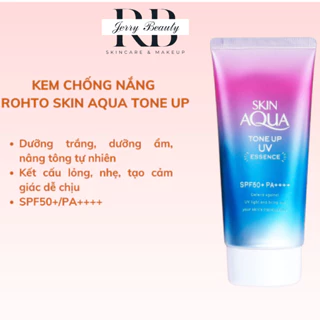 Kem Chống Nắng Skin Aqua Tone Up UV SPF 50+ hàng Nội Địa Nhật Bản 80g