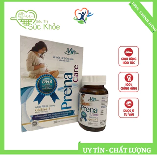 Viên uống Prena Care bổ sung DHA, EPA và các vitamin tổng hợp cho mẹ bầu