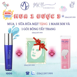 [MUA 1 TẶNG 1] Sữa Rửa Mặt Dịu Nhẹ Cân Bằng PH cho da - MKII COSMETIC VIETNAM