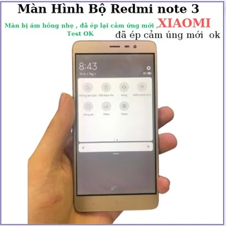 màn hình bộ xiaomi redmi note 3 xiaomi ,màn bị ám nhẹ , đã ép cảm ứng mới test full