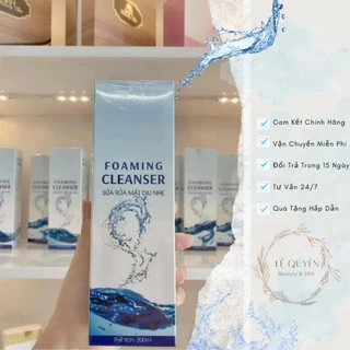 Sữa rửa mặt tạo bọt Foaming Cleanser 200ml MH Beauty SPA Làm sạch sâu,loại bỏ bụi bẩn,bác nhờn giúp da thông thoáng