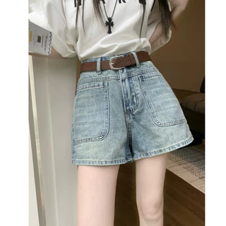 [SB2] Quần Short Bò Denim Hai Túi Dáng Cơ Bản SNUPI