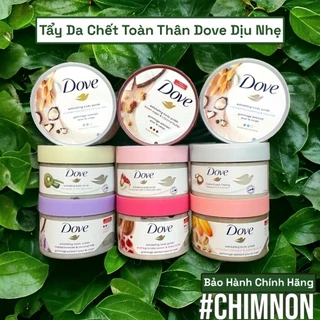 Tẩy Da Chết Dove Body Scrub Bản Mỹ / Đức Macca, Lựu, Yến Mạch, ... Sạch Tế Bào Chết TBC