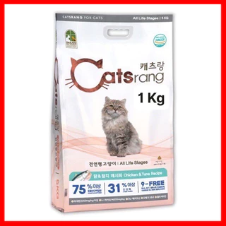 [Hoả Tốc] Thức Ăn Hàn Quốc Cho Mèo Hạt CATSRANG Túi 1kg