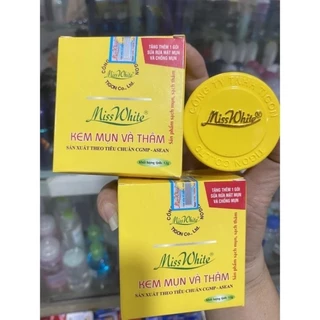 kem  trị mụn thâm White hộp 12g