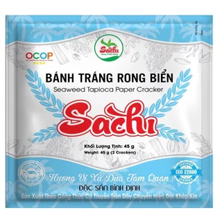 Bánh Tráng Rong Biển Nướng Sẵn SACHI 45Gram