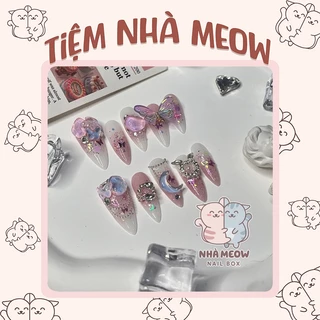 Nail box thiết kế - Tiệm Nhà Meow Butter Barbie Sang Chảnh - T242