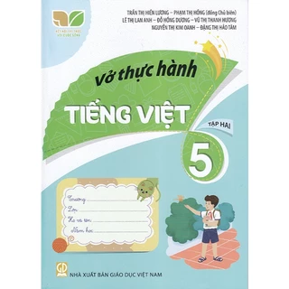 Sách - Vở thực hành Tiếng Việt 5 tập 2 (Kết nối tri thức với cuộc sống)