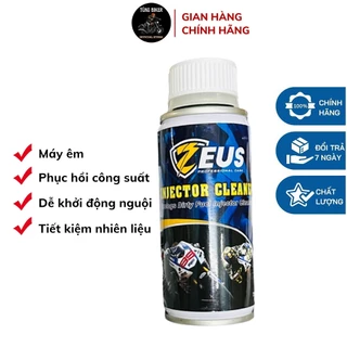 Chai Vệ Sinh Buồng Đốt, Kim Phun Xe Máy ZEUS INJECTOR CLEANER