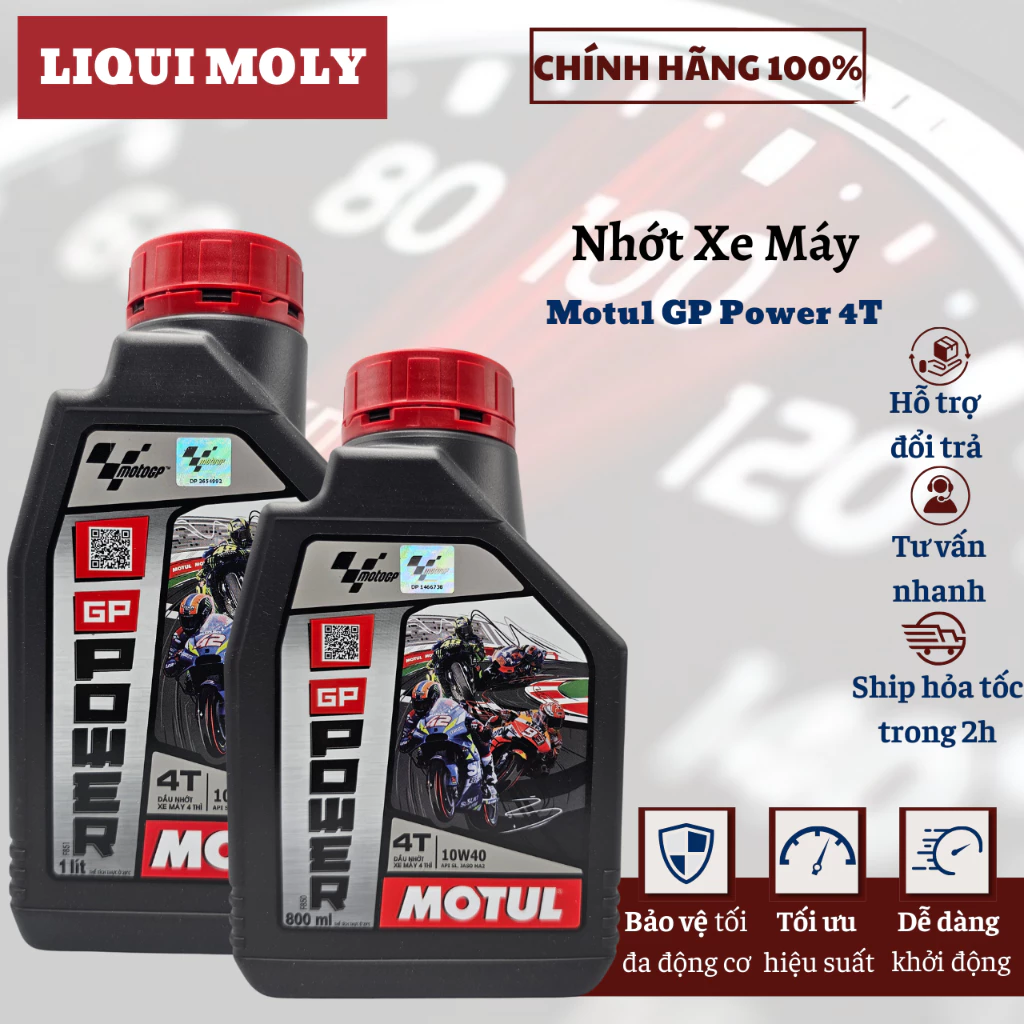 Dầu nhớt dành cho xe số Motul GP Power 10w40