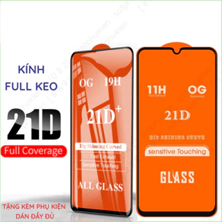 Kính cường lực OPPO A18/ A38/ A98 5G/ A78 4G/ A58 4G/ A60 full keo, chuẩn màn