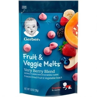[DATE 2024] Sữa Chua Khô Ăn Dặm Gerber Yogurt Melts/Mom Choice/ILdong Cho Bé