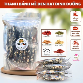 500G Thanh Bánh Mè Đen Hạt Dinh Dưỡng