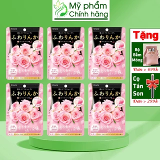 Kẹo Hoa Hồng Collagen Kracie Thơm Cơ Thể Nhật Bản Gói 12 viên Kẹo Hàm Hương [MẪU MỚI]