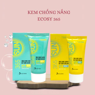 Kem chống nắng ecosy 365 nâng tông da 70ml