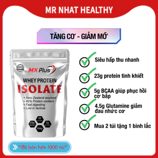 Whey Protein Isolate Mx Plus Tăng Cơ Giảm Mỡ (500gram) Mr Nhat Healthy