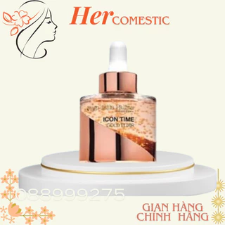 Tinh chất Meso vàng siêu vi điểm-ch.ống l.ão h.oá xoá nhăn, căng bóng, trắng da mạnh mẽ-ICON TIME GOLD SERUM 30ML