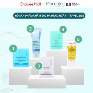 Combo dưỡng ẩm phục hồi da Placentor Vegetal travel size