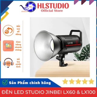 Đèn LED Studio Jinbei LX60 & LX100 - HL Studio - Ánh Sáng Chuyên Nghiệp