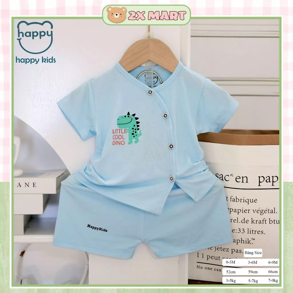 Bộ CỘC khuy chéo vải cotton siêu đẹp