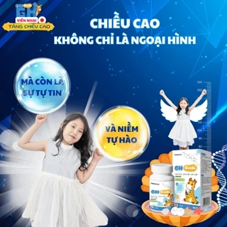 (Mua 5 tặng 1) VIÊN NHAI KÍCH HOẠT GEN TĂNG CHIỀU CAO GH GENKI 7 IN 1 (90 VIÊN)