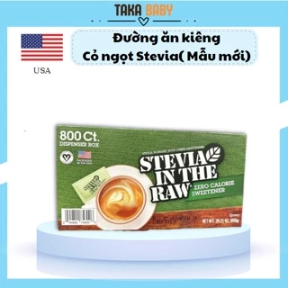 Đường ăn kiêng chiết xuất từ lá cỏ ngọt Stevia In The Raw Zero Calorie Sweetene