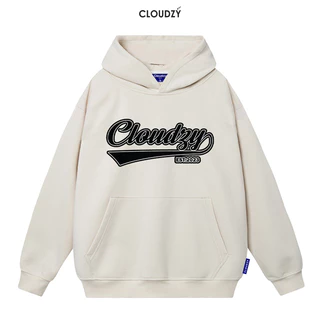 Áo hoodie nam nữ local brand unisex cặp đôi nỉ ngoại cotton form rộng có mũ xám CLOUDZY BASEBALL