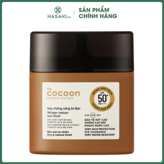 [QUÀ TẶNG KHÔNG BÁN] Sữa Chống Nắng Cocoon Chiết Xuất Bí Đao Quang Phổ Rộng 50ml Hasaki Sản Phẩm Chính Hãng