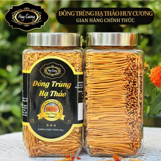 Nấm Đông trùng hạ thảo sấy khô thăng hoa, sợi đẹp loại 1 50g. Đông trùng hạ thảo Huy Cương ngâm rượu, mật ong, pha trà