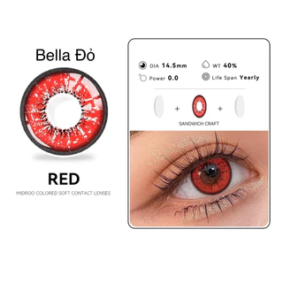 Lens cosplay teen đỏ - Bella đỏ