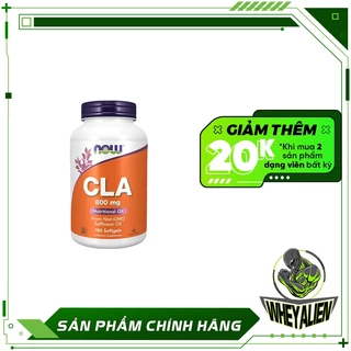 NOW CLA 800MG 180 Viên Hỗ Trợ Giảm Cân Và Duy trì cân Nặng