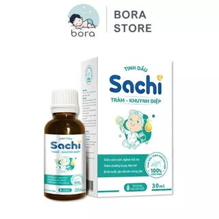 Tinh dầu tràm khuynh diệp Sachi - 30ml, xua muỗi, làm ấm cơ thể