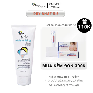 Kem Dưỡng Ẩm Trắng Da Fixderma Moisturizing Cream (60g): cân bằng độ ẩm, duy trì độ đàn hồi