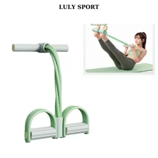 Dây Tập Bụng Dây Kéo Kháng Lực LULY SPORT Dây Kéo 4 Ống Cao Su Dễ Dàng Tập Luyện Nhỏ Gọn Tiện Dụng