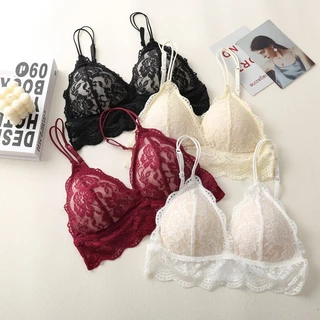 Áo Bra Ren Sexy Nữ Áo Lót Ren Bralette Ren Hoa Có Mút Ngực Màu Siêu tây Siêu Hot Mã Mới Cho Nữ Avalingerie AL0047