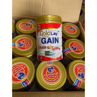 [CHÍNH HÃNG] COMBO 2 Hộp Sữa TĂNG CÂN dành cho người gầy Goldlay gain lon 900g