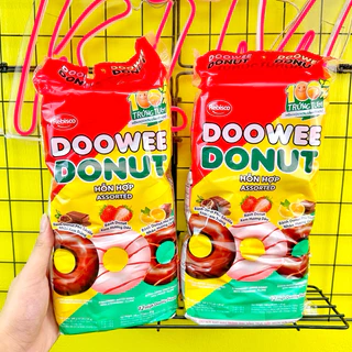 Bánh donut hỗn hợp Doowee Donut gói 360g