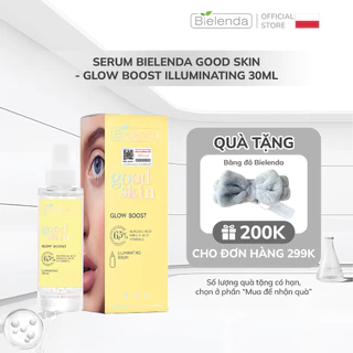 Serum dưỡng trắng, làm mờ thâm nám, tàn nhang Bielenda Good Skin Glow Boost Illuminating 30ml