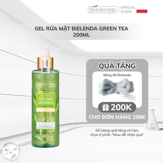 Gel rửa mặt Bielenda Green Tea 200ml