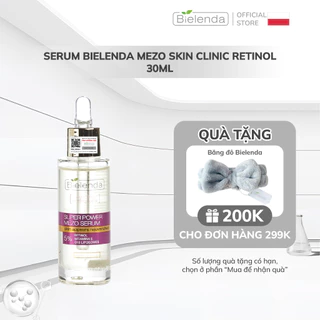 Serum trẻ hóa, tái tạo da, chống lão hoá Bielenda Mezo Skin Clinic Retinol 30ml