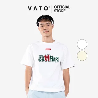 Áo Thun VATO SUMMER Tee - Áo thun nam nữ chính hãng Vato9's zone, áo phông local brand