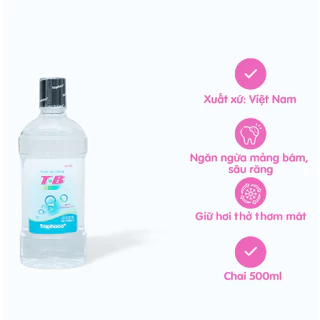 Nước súc miệng TB Traphaco chai 500ml (Chính hãng)