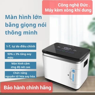 Máy tạo oxy y tế gia đình tại nhà OZ - 1 oxy 7lit tặng kèm túi trữ oxy di động