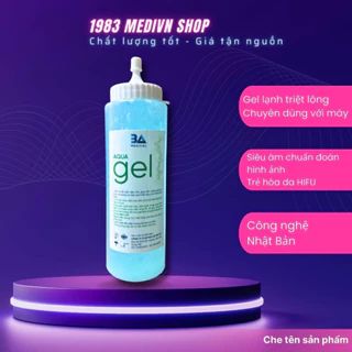 Gel điện tim ECG 3A 250ml,dùng cho máy tim thai