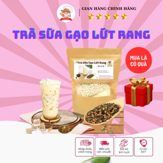 Set nguyên liệu nấu trà sữa gạo lứt nhật rang 25-30ly Bếp Yêu Meli